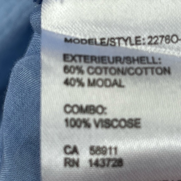 TRIBAL Blue Woman’s top Sz XS - Picture 6 of 7